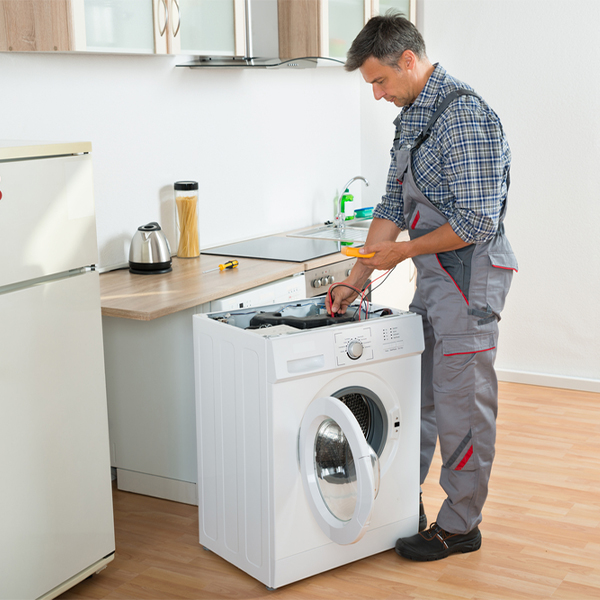 can you walk me through the steps of troubleshooting my washer issue in New Castle Indiana